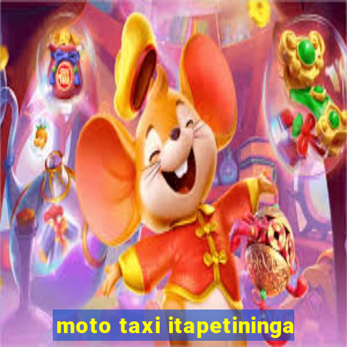 moto taxi itapetininga