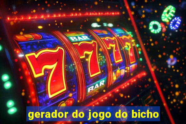 gerador do jogo do bicho