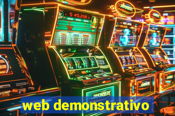 web demonstrativo