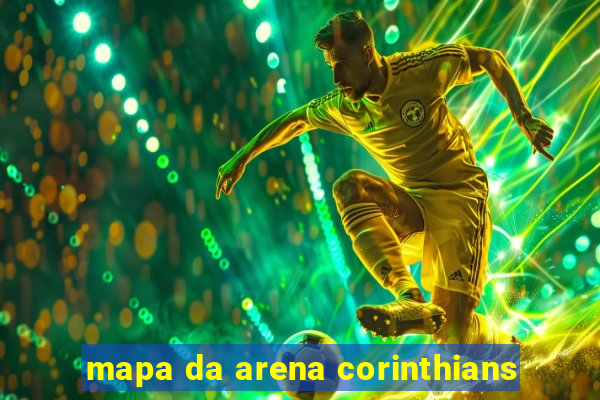 mapa da arena corinthians