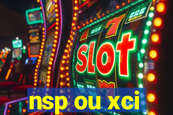 nsp ou xci