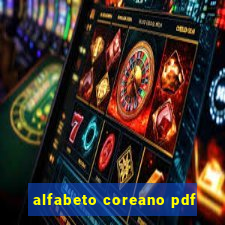 alfabeto coreano pdf