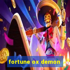 fortune ox demon