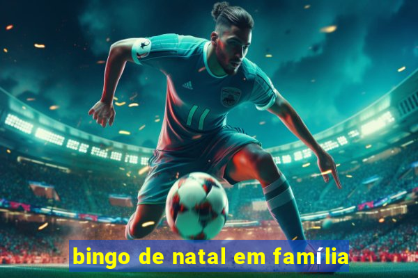 bingo de natal em família